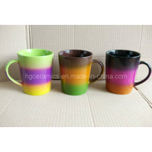 Taza del arco iris, taza del color del arco iris